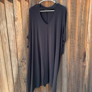 Women’s plus size swing style dress.        (B)